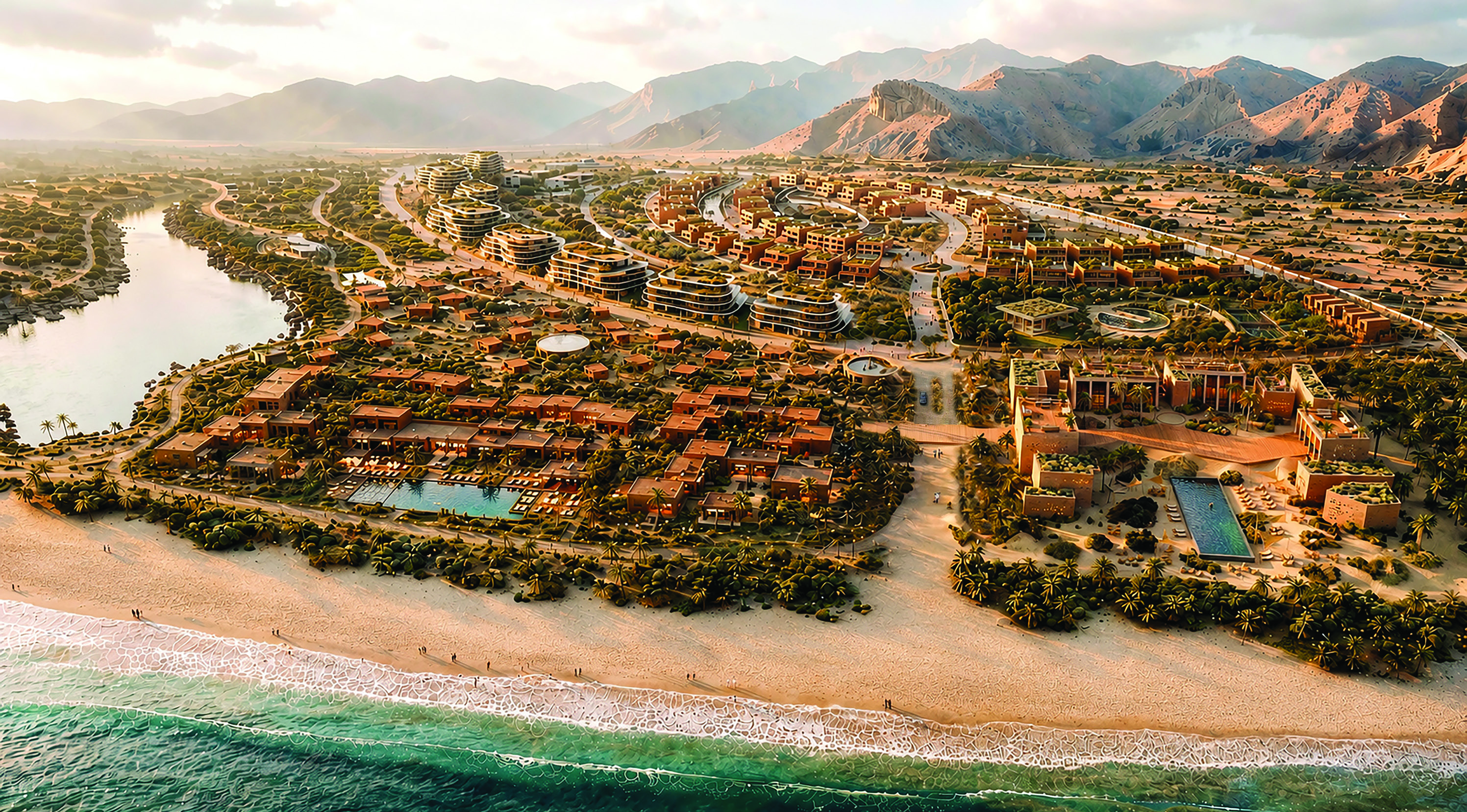 Serenity Bay luxury coastal resort development in Salalah, Oman